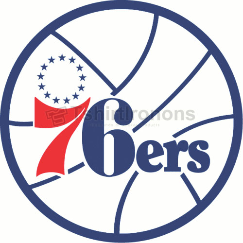 Philadelphia 76ers T-shirts Iron On Transfers N1155 - Click Image to Close